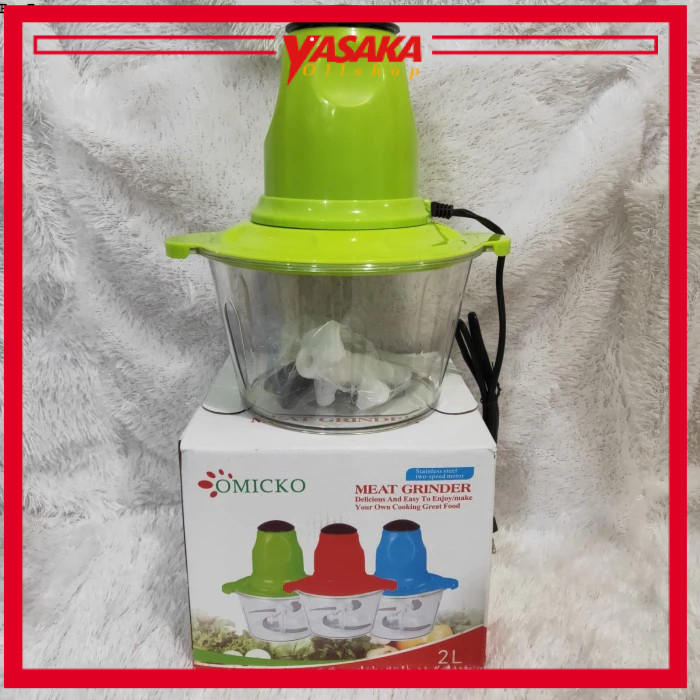 OMICKO Blender Daging Meat Grinder Plastik - Penggiling Daging 4902
