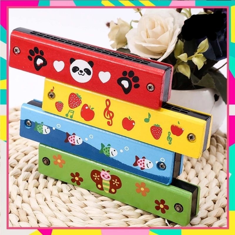 [LINGKA] Harmonika anak / harmonika bayi / alat musik bayi anak balita  / mainan edukasi