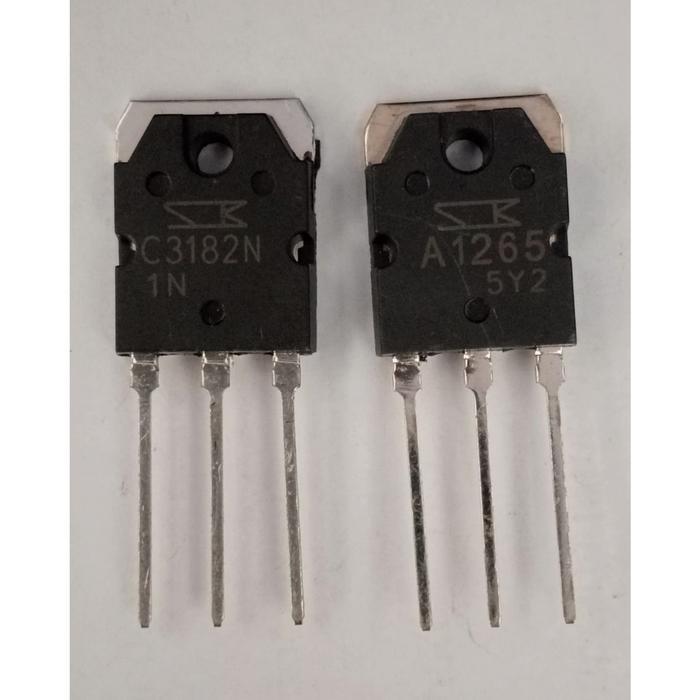 Part A1265 C3182N set Power Part untuk Amplifier Transistor
