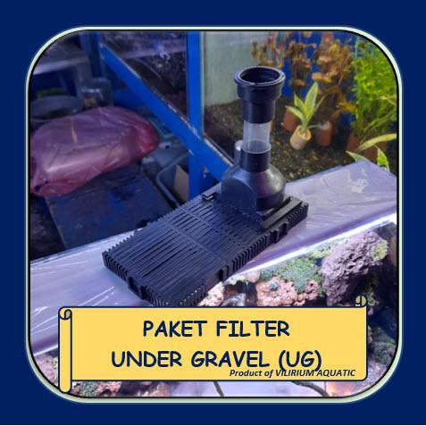 CelloCare FILTER AQUARIUM - PAKET UNDERGRAVEL (LEBIH HEMAT!)