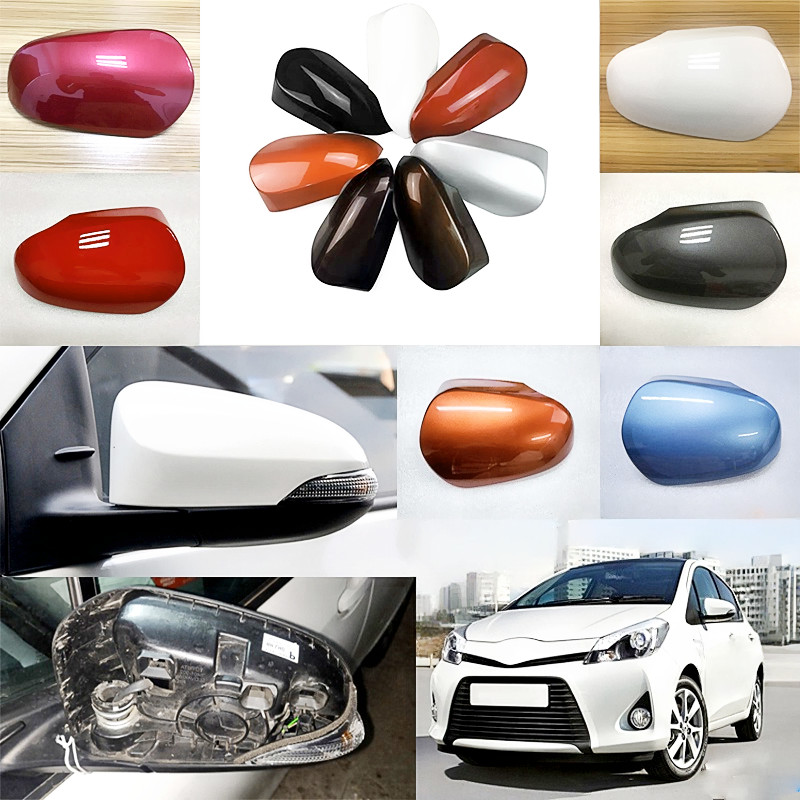 Untuk Toyota Yaris HYBRID 2012~2020 Aksesoris Mobil Asli Penutup Cermin Spion Belakang Cangkang Cerm