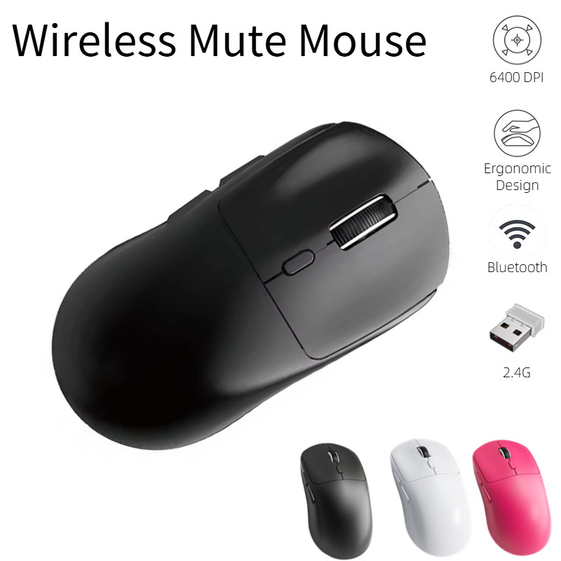 Bluetooth Mouse 2.4G Wireless Mouse 6 Button  USB Wired Mouses Reargeable Tri-mode Gaming Mouses 640