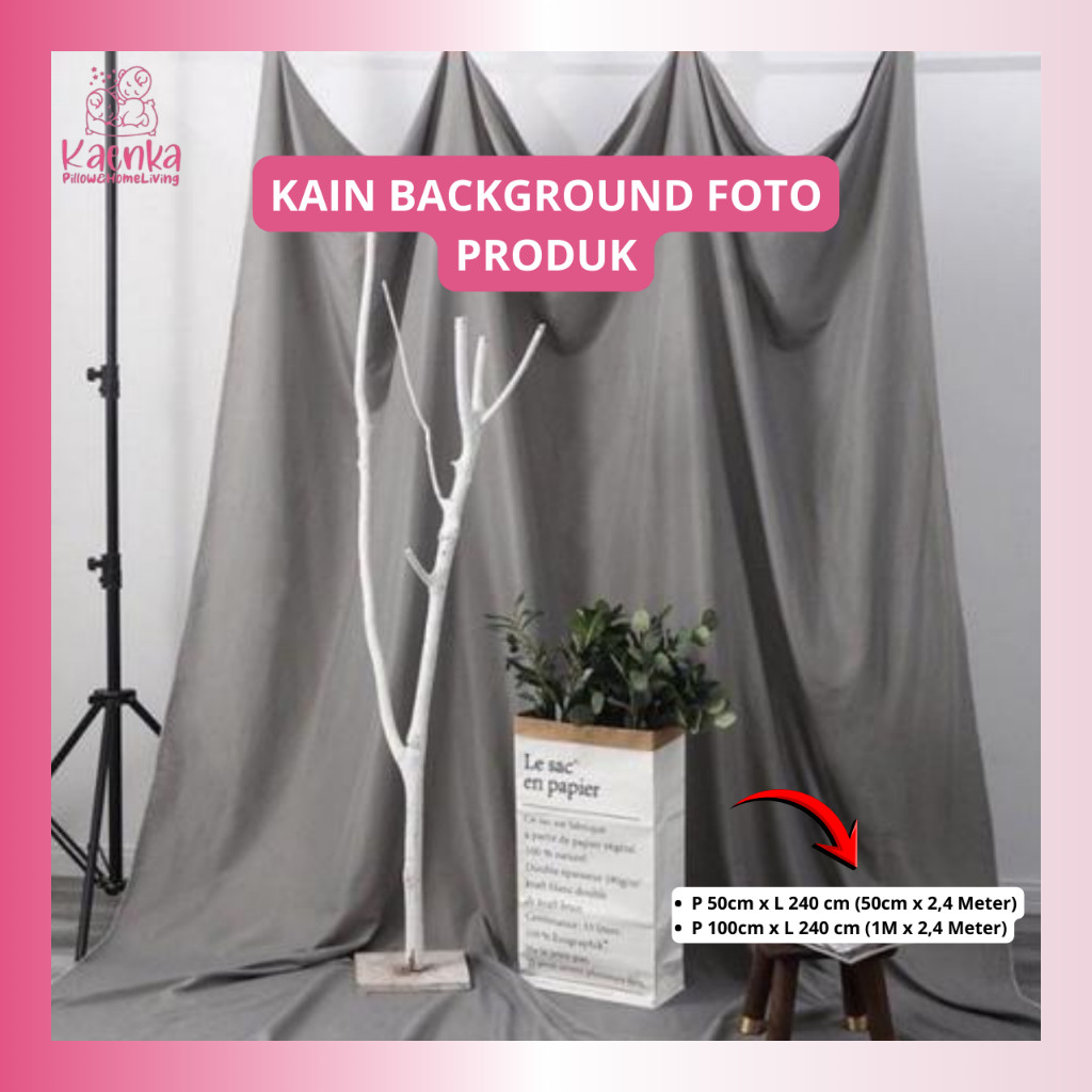 WSN - Kain Background Foto Produk / Background Foto Studio / Backdrop Studio Roll