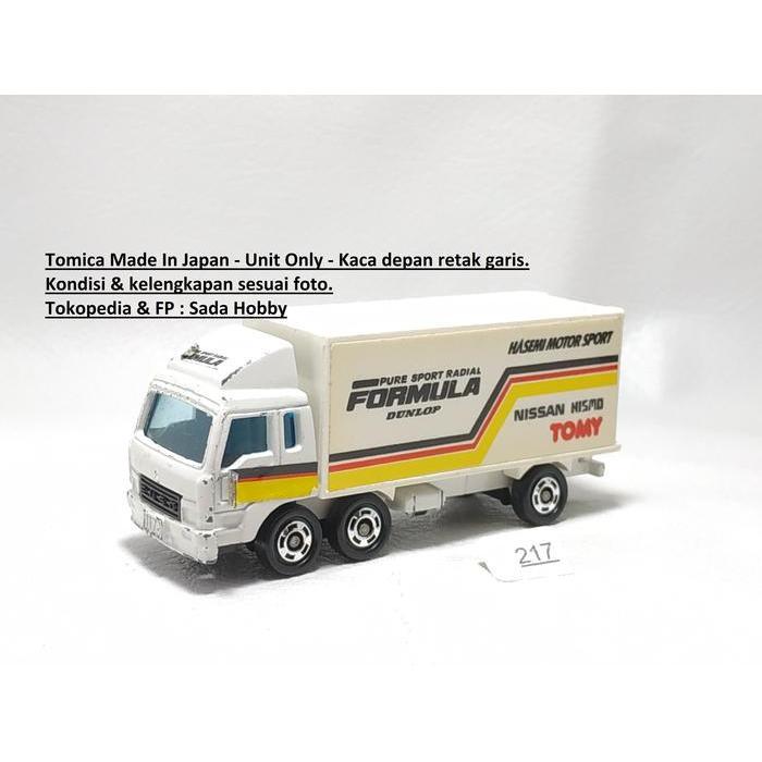 No 93 Mitsubishi Fuso Racing Transporter Japan Tomica Diecast Miniatur