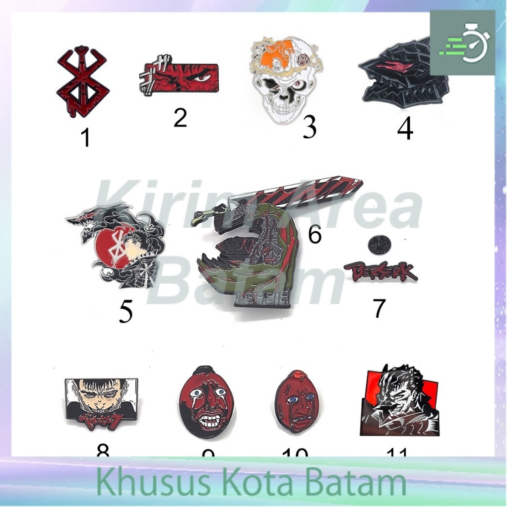 pin 3 cm berserk brand of sacrifice