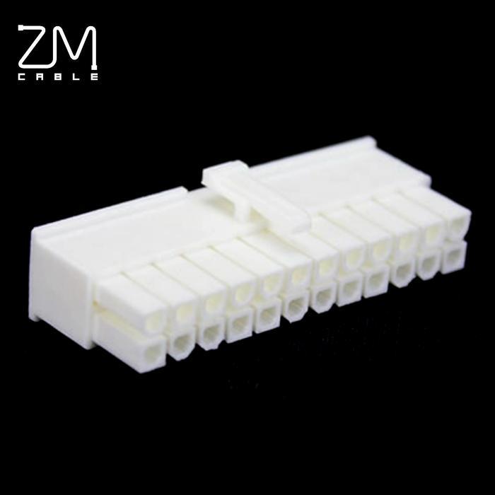 Housing Connector 4.2mm 5557-2*12P Male 24 ATX Motheoard - Putih