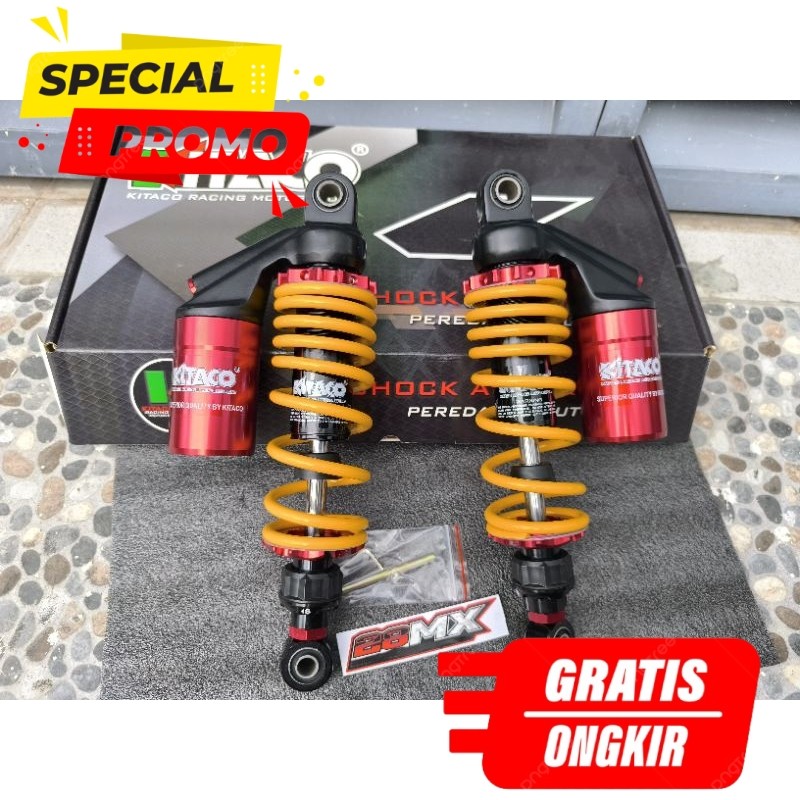 Shockbreaker Kitaco K999 Klik Rebound 280mm Original untuk Yamaha Jupiter Z