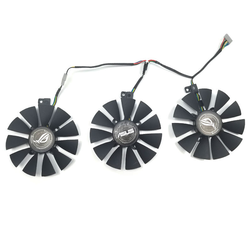 gpu VGA cooler graphics gtx1080 gtx980ti gtx1060 gtx1070 fan for ASUS STRIX GTX 1080/980Ti/1060/1070