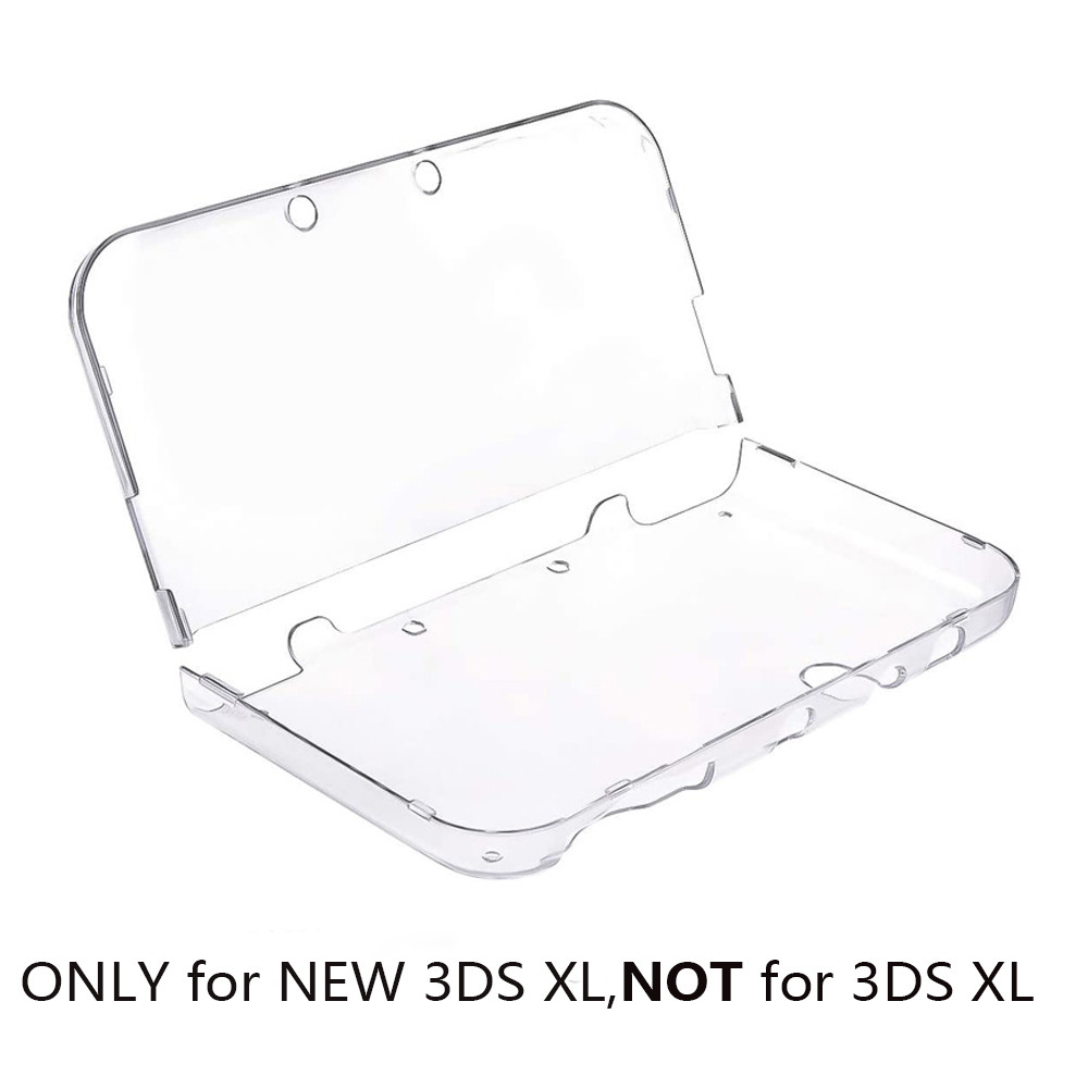 New 3DS XL Protective Shell, Ultra Clear Crystal Transparent Hard Case, Only for Nintendo New 3DS XL
