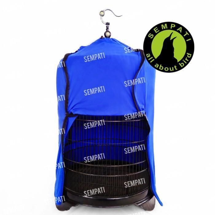 (Abadi Online Store) KRODONG SANGKAR BURUNG MURAI DOUBLE SLETING SEMPATI JA18 - Biru, NO1