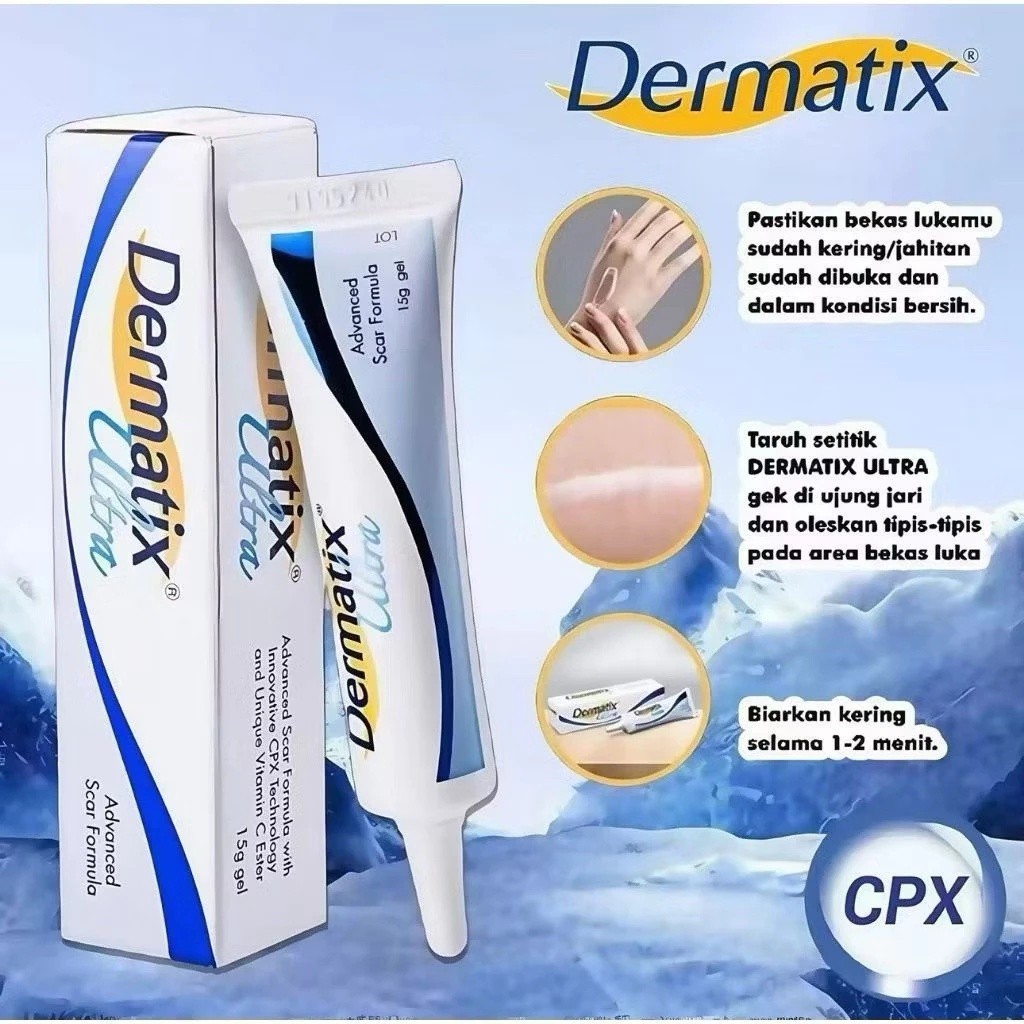 Promo hari ini ditoko kami 100%ORI - Dermatix Ultra 15gr Cream Penghilang Bekas Luka, Bekas Jerawat