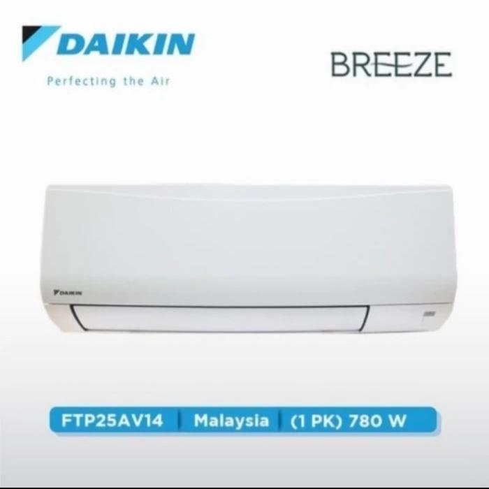 DAIKIN AC 1 Pk STP25AV BREEZE FTP25AV14 RP25AV14 1Pk 25AV - + Pemasangan