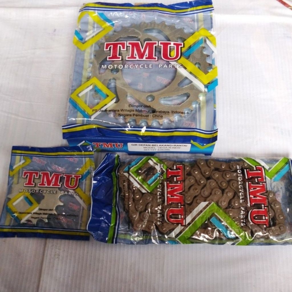 TERMURAH GIR SET GEAR PAKET 15T-35T VEGA R NEW 2006-2007 2008 TMU