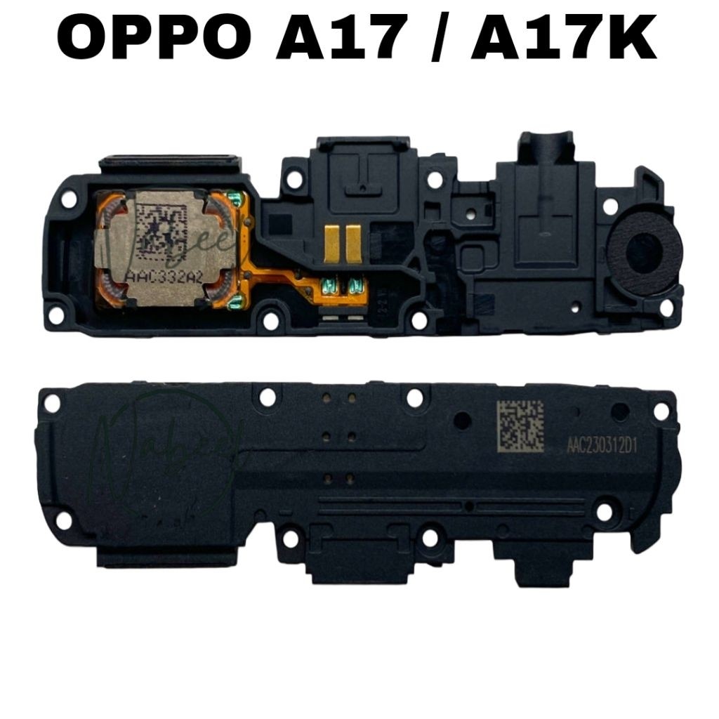 SPEAKER BAWAH / BUZZER BAWAH HP OPPO A17 / A17K SET ORI