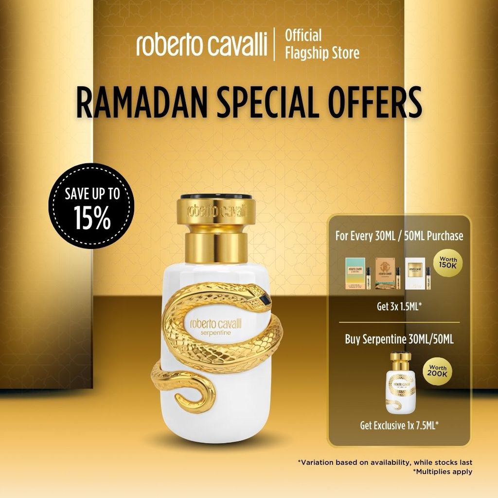 Roberto Cavalli Serpentine EDP 50ml - Parfum Wanita