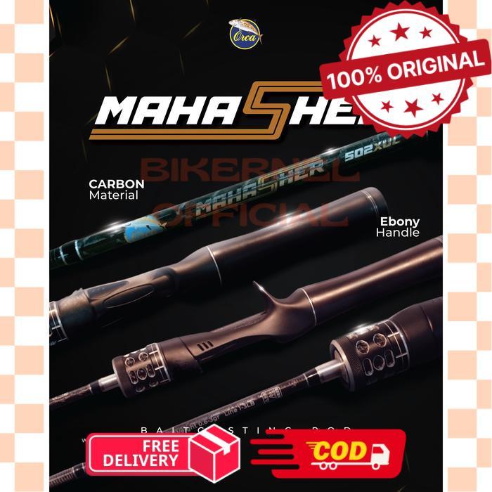 Joran Orca Mahasher Baitcasting Fuji 502UL dan 502XUL - 502XUL -biken