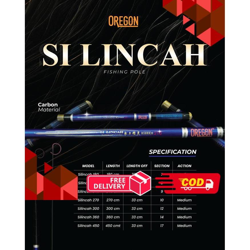 Joran Tegek Oregon Silincah - 450 -alca