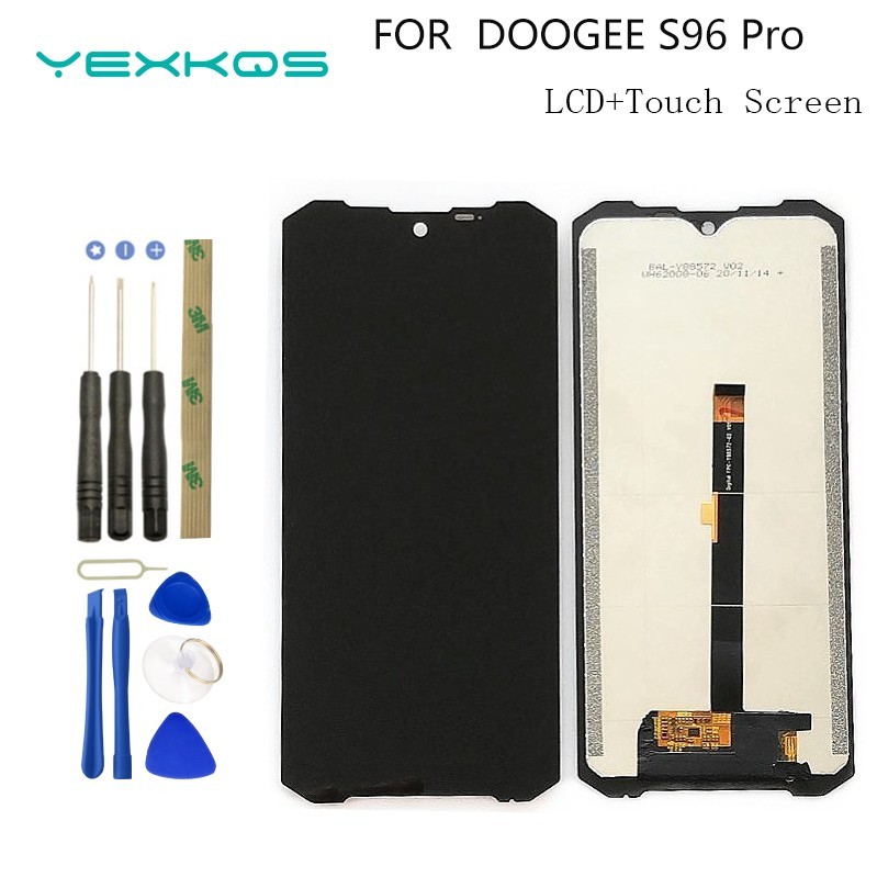Original 6.22 in FOR doogee S96 PRO LCD splay Screen Tou gitizer Repair Parts For DOOGEE S96PRO S96 