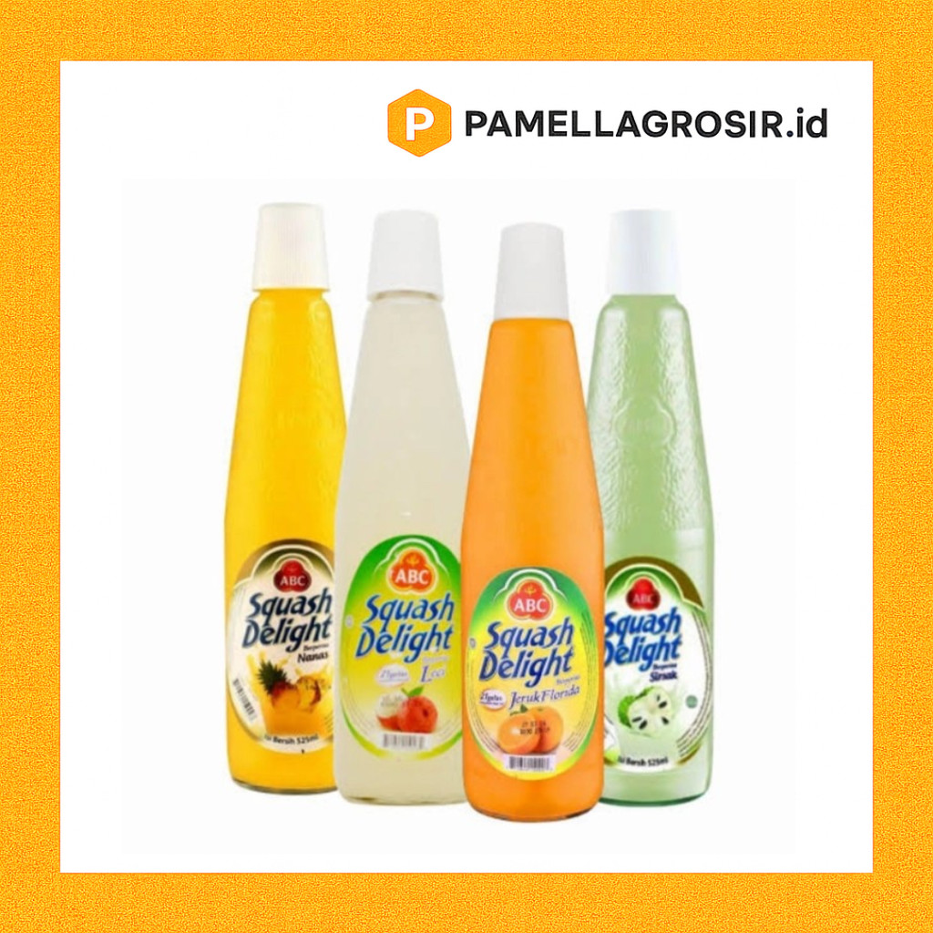 SIRUP ABC SQUASH DELIGHT ALL VARIAN 460 ML