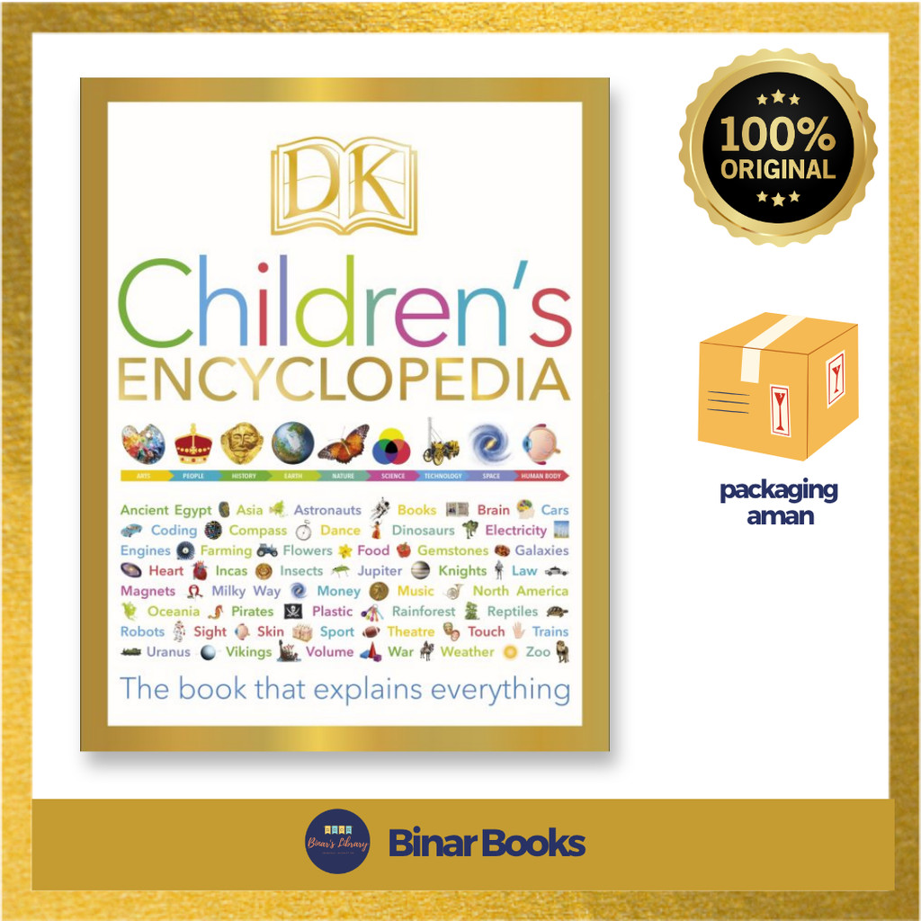 [DK] Children's Encyclopedia (Buku Ensiklopedia Anak) Book By DK