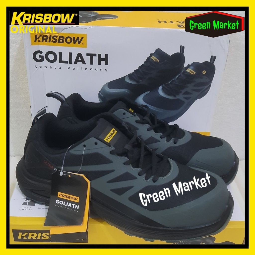 Sepatu Safety Krisbow GOLIATH || Safety Shoes Krisbow GOLIATH