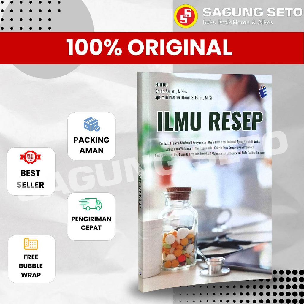 BUKU ILMU RESEP - DENIYATI / BUKU FARMASI