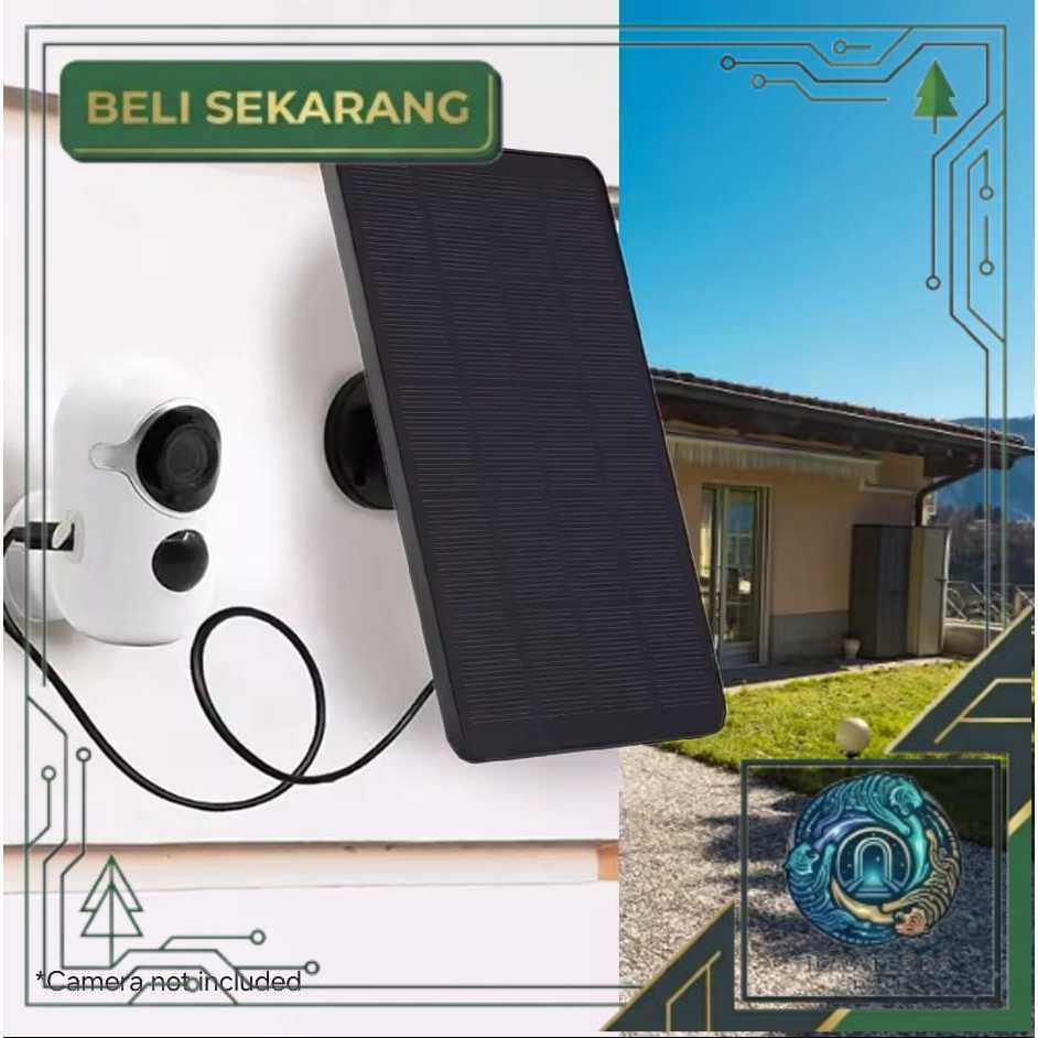 charger tenaga Surya APWIKOGER Solar Panel Charger Portable  3W
