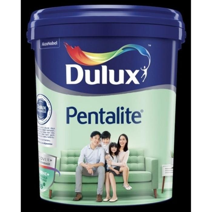 MiskahShiop Dulux Pentalite Brilliant White Pail 20 liter - Putih Base