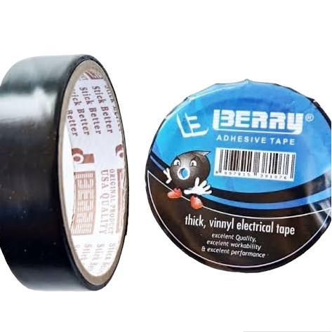 Isolasi Hitam PVC Berry Tape Kecil
