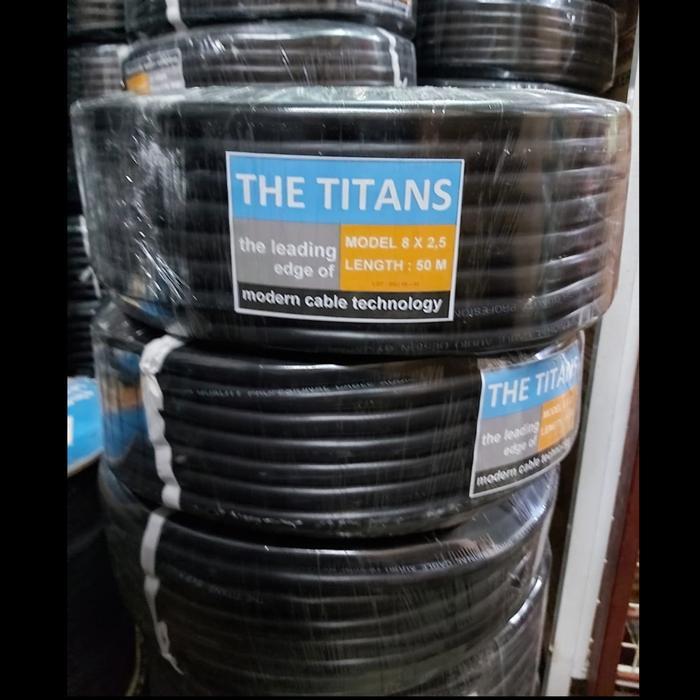 Kabel Speaker titans isi 8 x 2.5mm panjang 50m