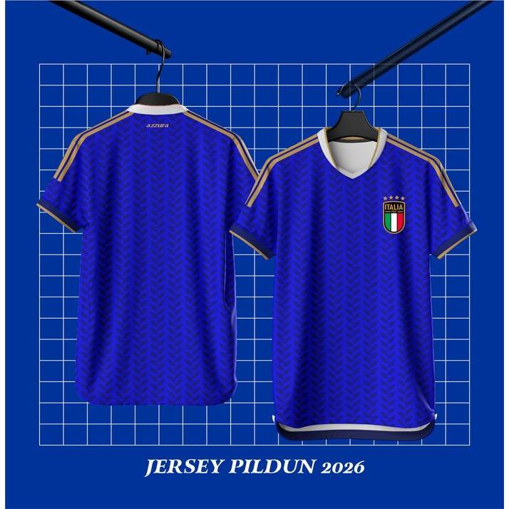 JERSEY ITALIA/JERSEY JEPANG/JERSEY SPANYOL/JERSEY BELGIA/ JERSEYPILDUN 2026 FANS VERSION - ITALIA, M