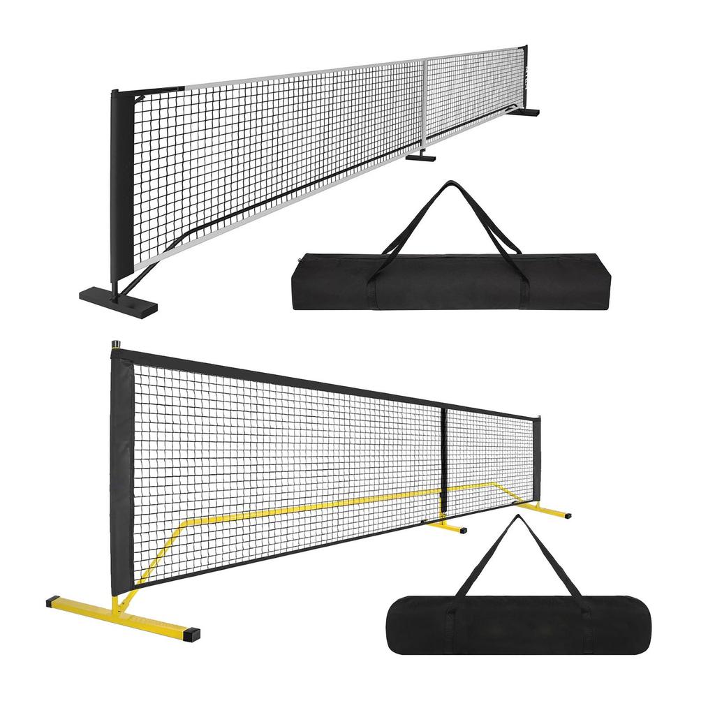 Pickleball Net Set 22ft Regulation Size Pickleball Net Iron Frame with Storage