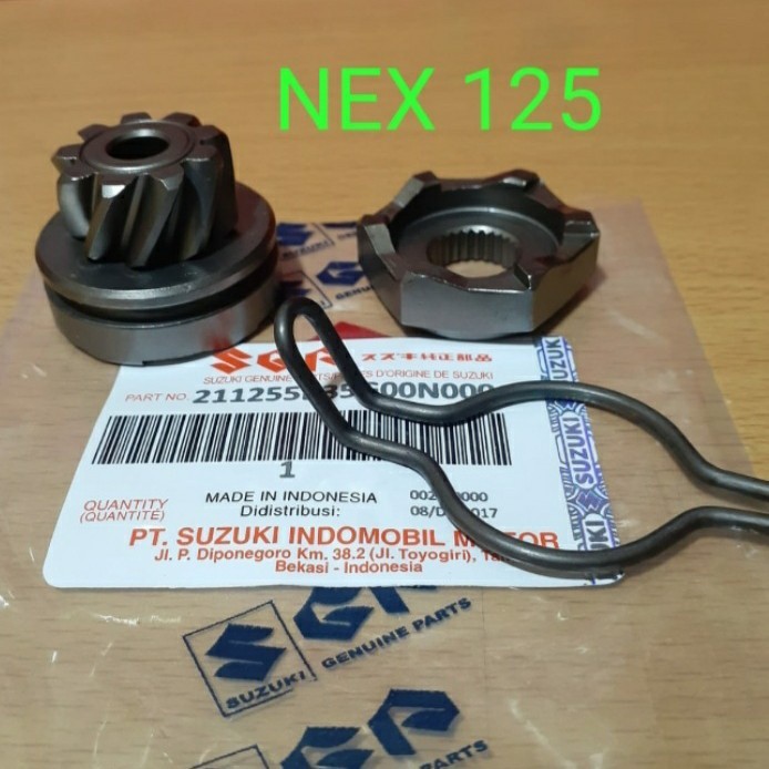 Promo pinion suzuki nex 125 gear gir gigi stater NEX nex 125 FB Sparepart