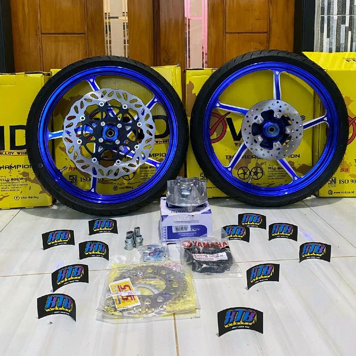 vnd velg racing pnp CRF,CBR,CB,TIGER DLL - biru