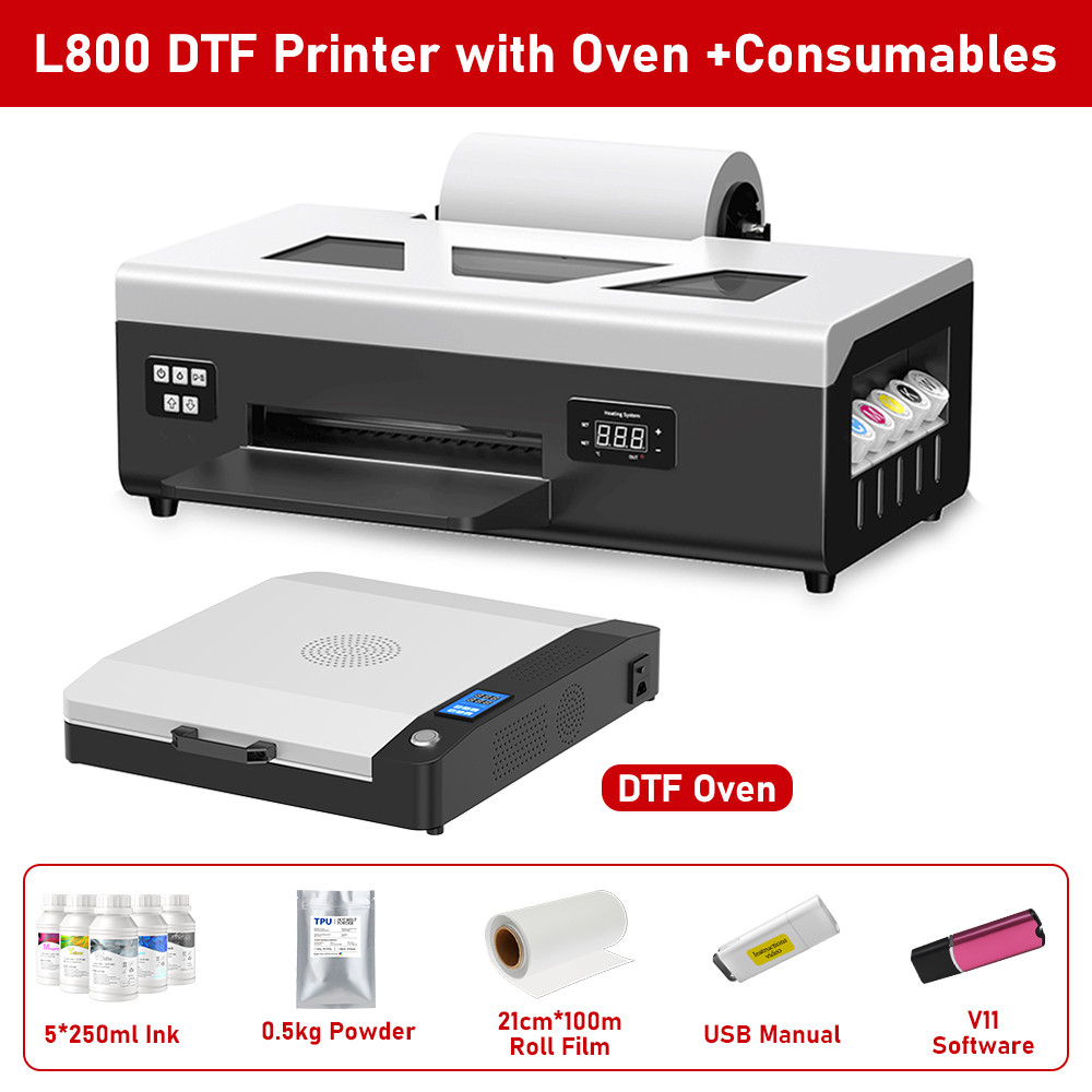 A4 DTF Printer for Epson L805 rect to Film DTF Impresora Heat Transfer DTF Printer for Clothes Tshir