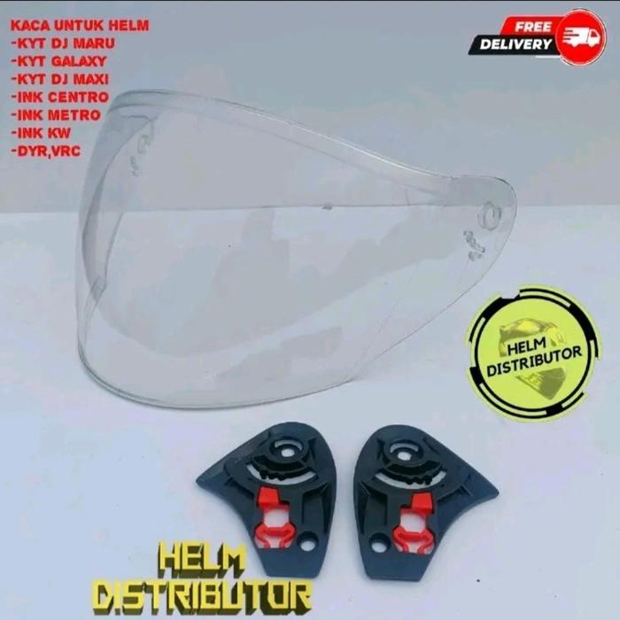 Kaca Visor Helm GMT Plus Rachet Visor - Bening