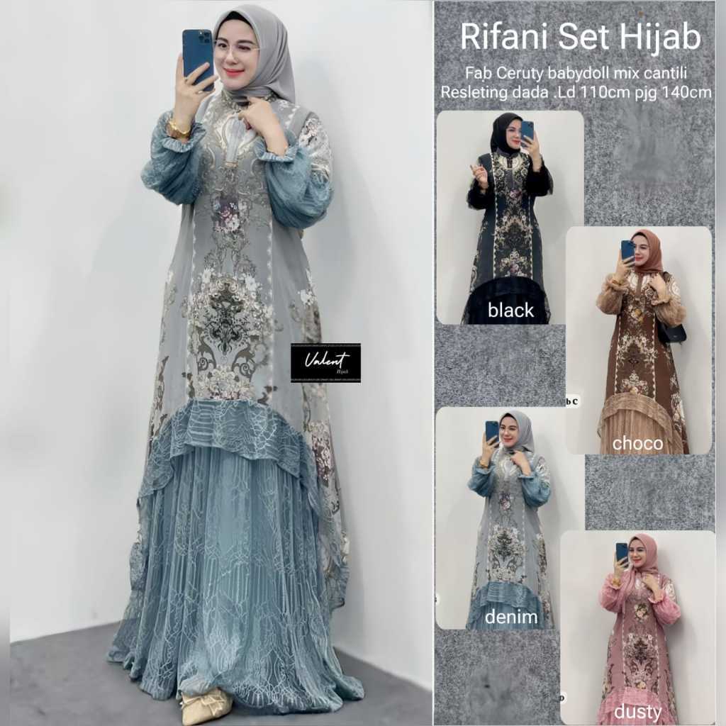 1501    RIFANI SET HIJAB    by VaLeNT  // NOVIISTUFF