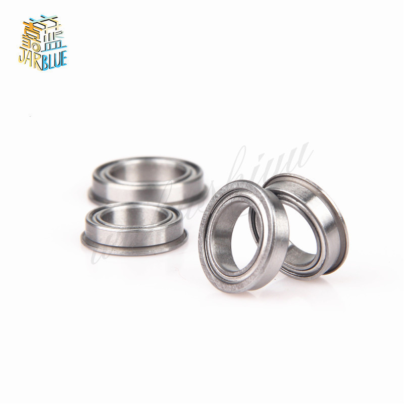 10pcs F682ZZ F683ZZ F684ZZ F685ZZ F686ZZ F687ZZ F688ZZ F689ZZ Flange Ball Bearing Thin Wall Metal Sh