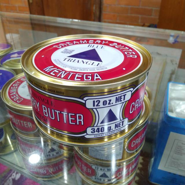 Mentega Butter Segitiga / Butter Blue Triangle / Creamery Butter Blue Triangle 340gr - ABH
