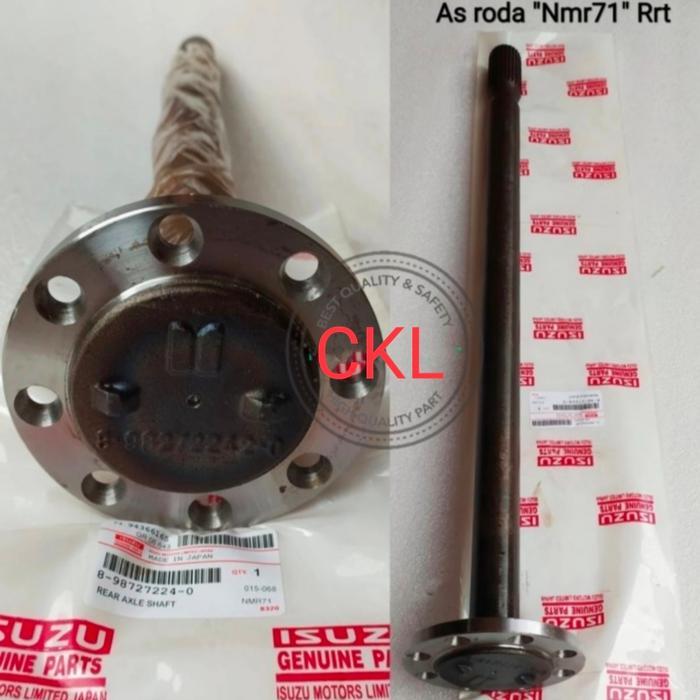As roda belakang axle shaft isuzu NMR71 Unggulan