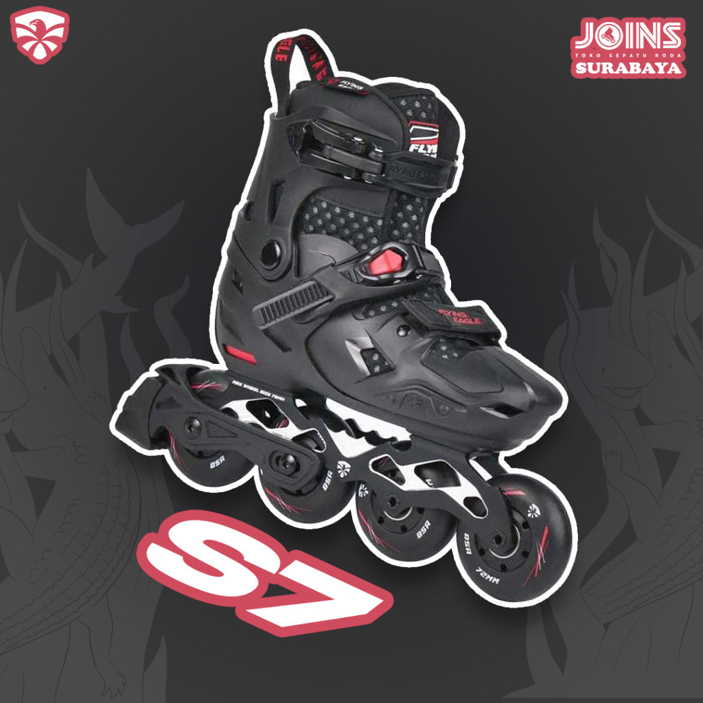 Sepatu Roda Anak Inline Skate Pemula Flying Eagle S7