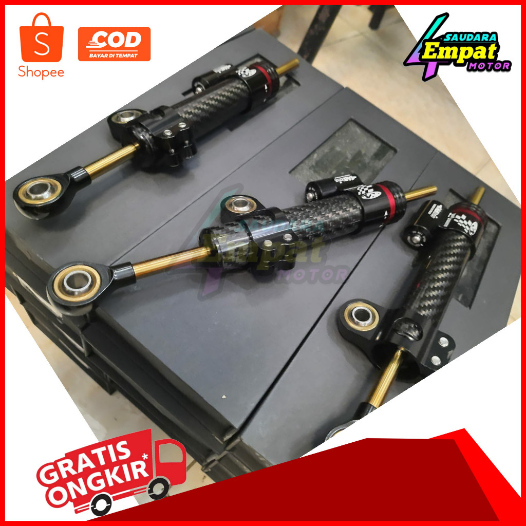 Stering Dumper Matris Stabilizer Stang Stabilizer Matris Carbon Panjang Pendek Original Universal