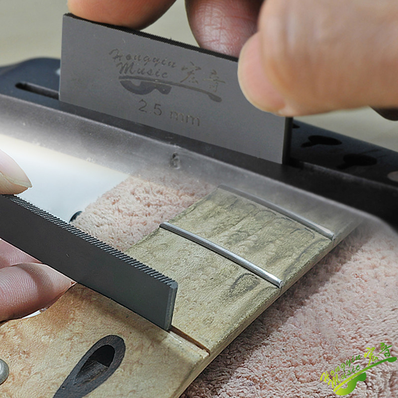 Guitar pillow grinng file block string pillow slotted file Square saw file block making repair tools