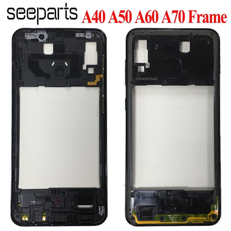 For Samsung Galaxy  A40 A50 A60 a70  Middle Frame Housing Case A405 A505 A606 A705 Middle Frame Beze