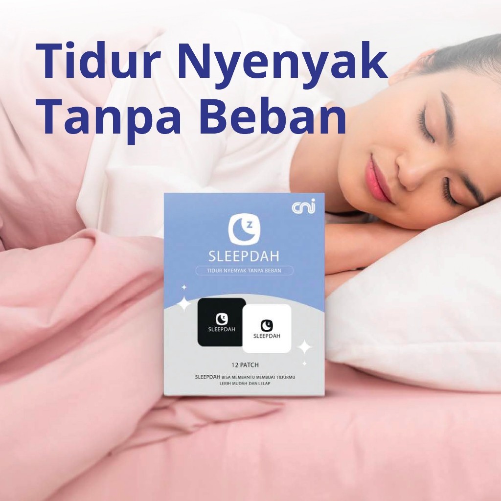 CNI Sleepdah (Patch untuk tidur) - Patch herbal untuk bantu tidur nyenyak dan relaksasi CNI Store Ru
