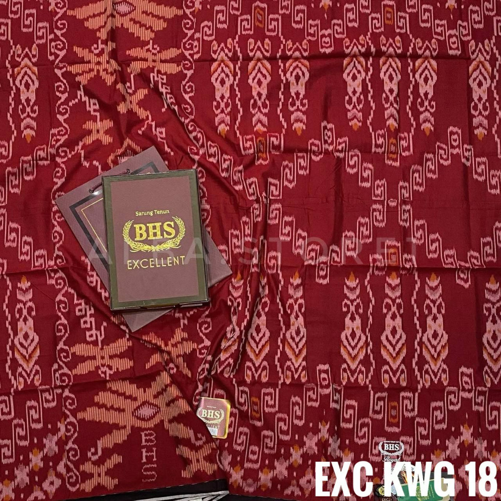 [BARU] Sarung BHS SKP Songket Gold SARUNG BHS EXCELLENT GOLD