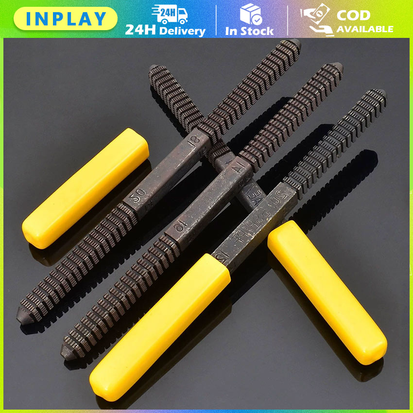 Thread File No.8 Metrik / Kikir Ulir Baut Profesional 8 Pitch 0.75–3.0mm Alat Perbaikan Drat Rusak K