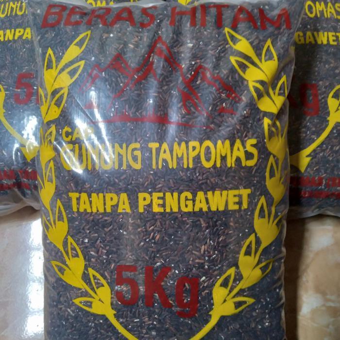 PROMO  Beras hitam pk 5kg cap gunung tampomas, cocok untuk diabetes & diet.