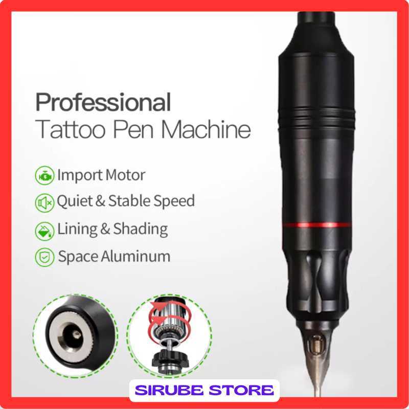 Mesin Tato Rotary Tattoo Gun Machine Kit 11 Sets - TPN-020