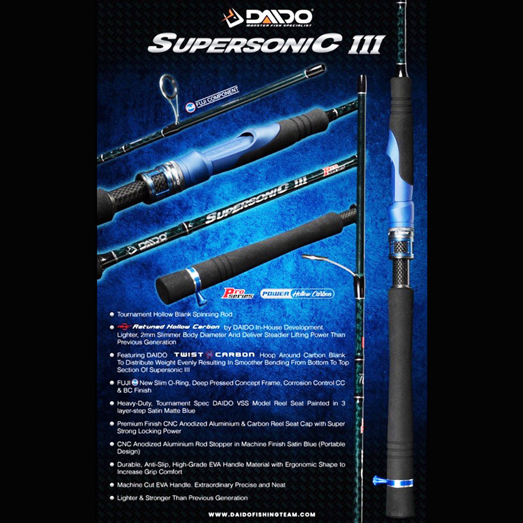 Joran Daido SUPERSONIC III Pro Series Full FUJI Ring Set